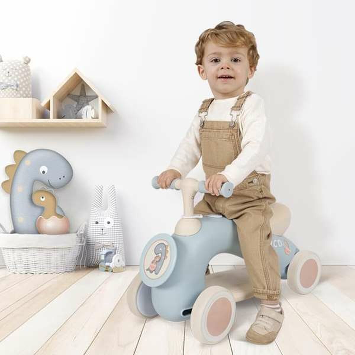 Mașină-Premergător Decuevas Coco Gri deschis 60 x 27 x 42 cm - Jucarii si jocuri, În aer liber și sport