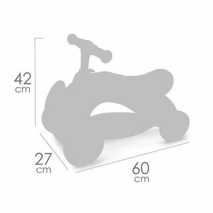 Mașină-Premergător Decuevas Coco Gri deschis 60 x 27 x 42 cm - Jucarii si jocuri, În aer liber și sport