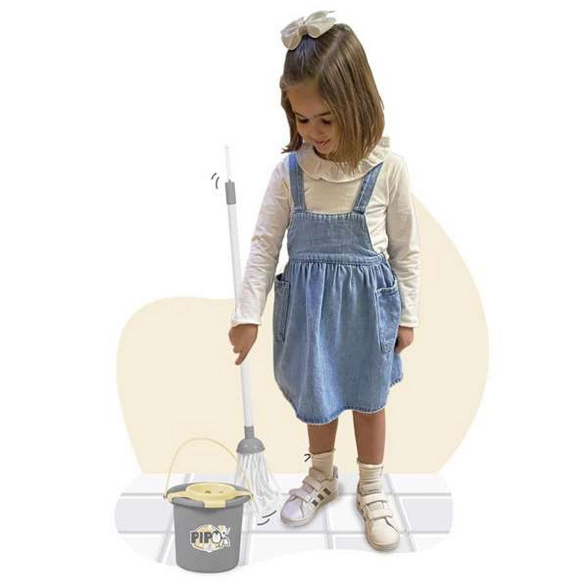 Kit de curățare et de depozitare Pipo 23 x 23 x 100 cm - Jucarii si jocuri, Imitații de jocuri