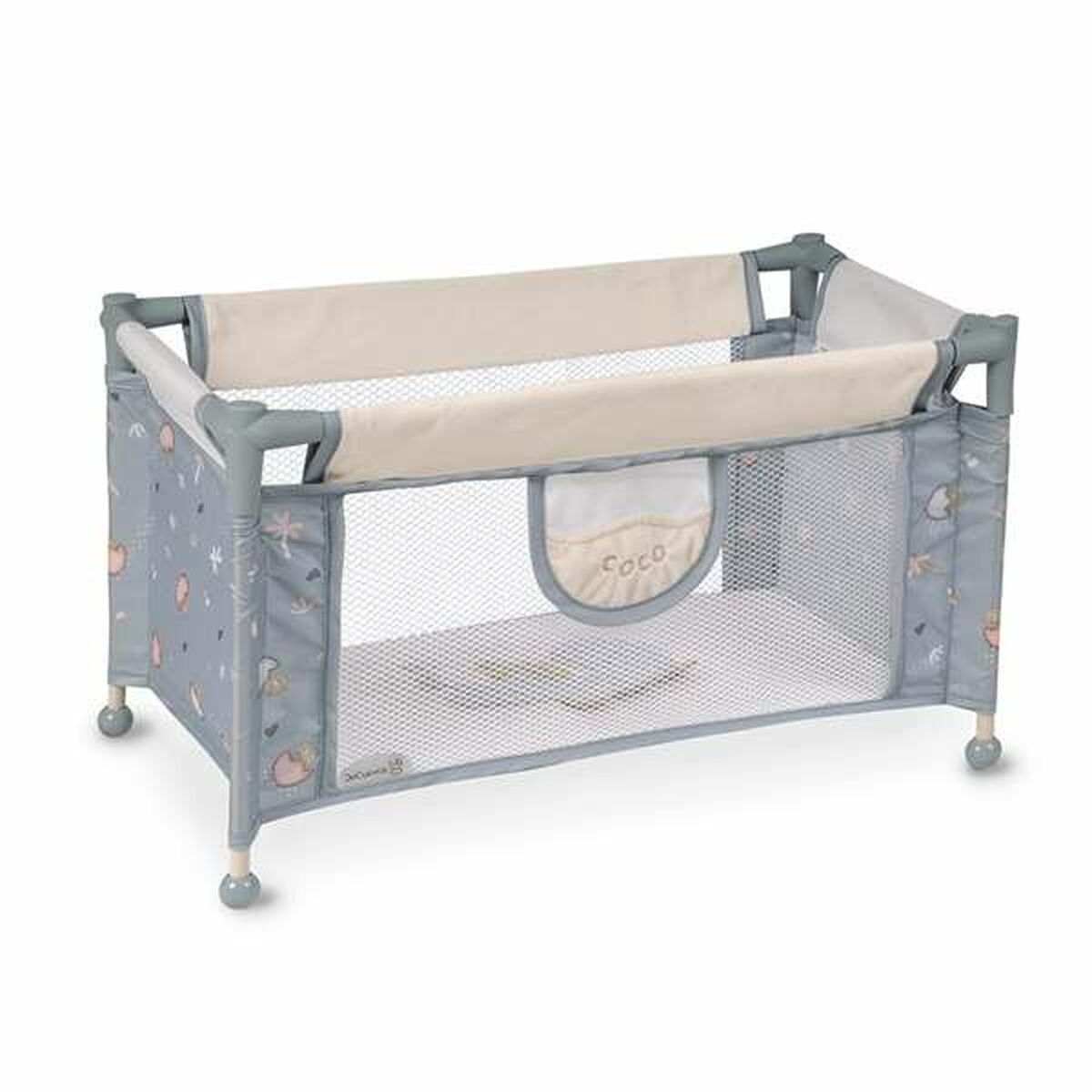 Leagăn de Voiaj Decuevas Coco 50 x 29 x 30 cm Albastru - Jucarii si jocuri, Păpuși și accesorii