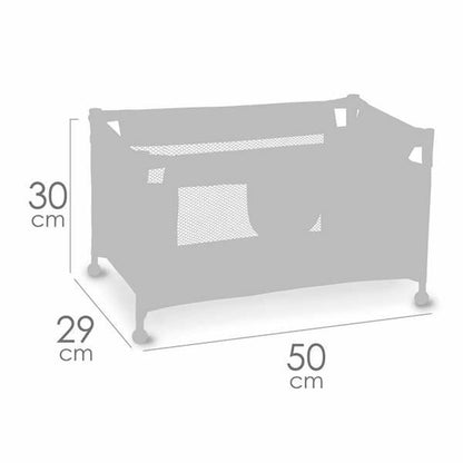 Leagăn de Voiaj Decuevas Coco 50 x 29 x 30 cm Albastru - Jucarii si jocuri, Păpuși și accesorii