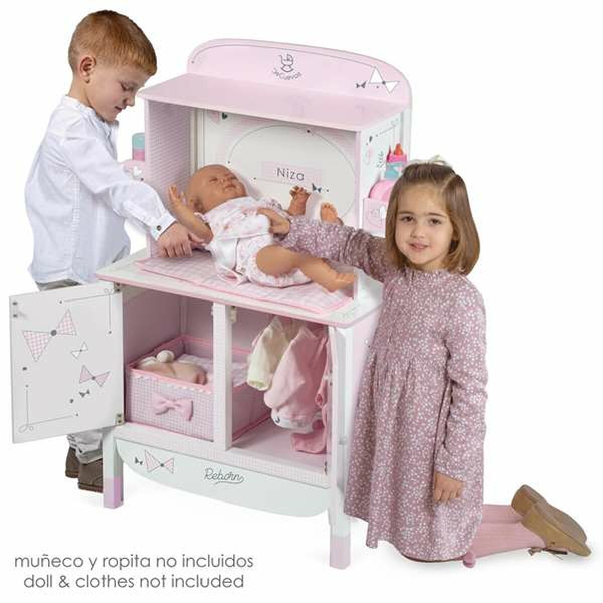 Dulap Decuevas Niza Păpuși Schimbător - Jucarii si jocuri, Păpuși și accesorii