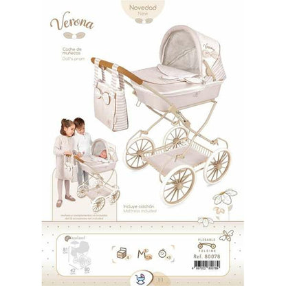 Cărucior pentru Păpuși Decuevas Verona 42 x 80 x 81 cm - Jucarii si jocuri, Păpuși și accesorii
