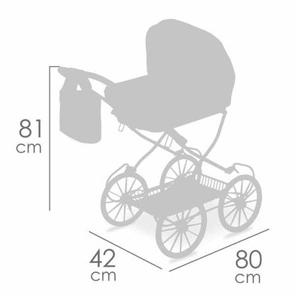 Cărucior pentru Păpuși Decuevas Koala 42 x 80 x 81 cm - Jucarii si jocuri, Păpuși și accesorii