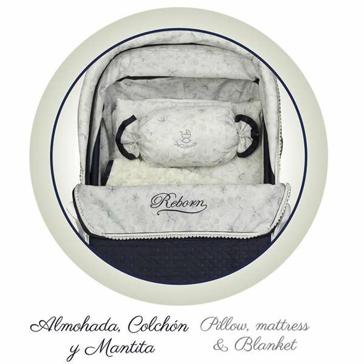 Cărucior pentru Păpuși Decuevas Vintage 40 x 90 x 90 cm - Jucarii si jocuri, Păpuși și accesorii