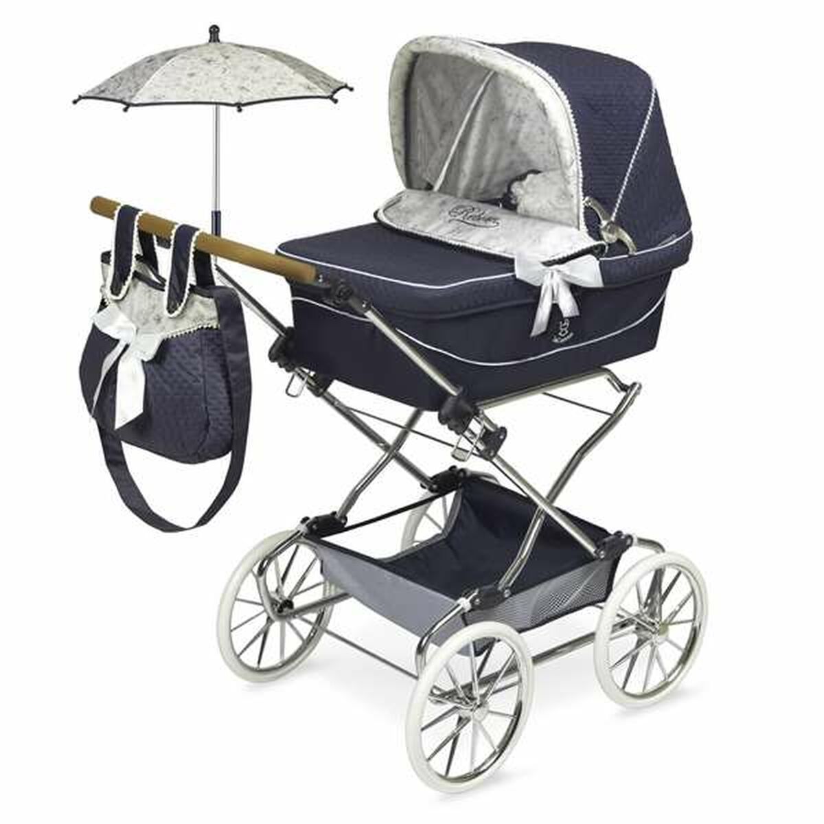 Cărucior pentru Păpuși Decuevas Vintage 40 x 90 x 90 cm - Jucarii si jocuri, Păpuși și accesorii