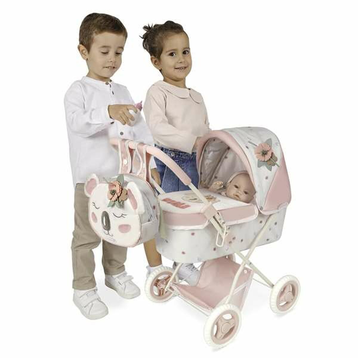 Cărucior pentru Păpuși Decuevas Koala 38 x 65 x 60 cm Pliabil - Jucarii si jocuri, Păpuși și accesorii