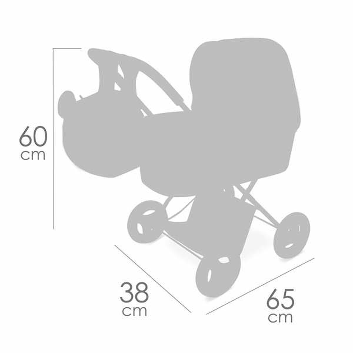 Cărucior pentru Păpuși Decuevas Koala 38 x 65 x 60 cm Pliabil - Jucarii si jocuri, Păpuși și accesorii