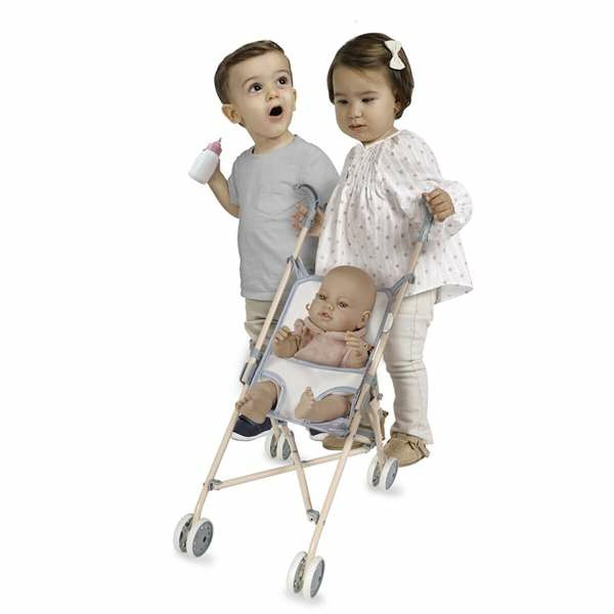 Cărucior pentru Păpuși Decuevas Coco 48 cm 28 x 42 x 56 cm - Jucarii si jocuri, Păpuși și accesorii