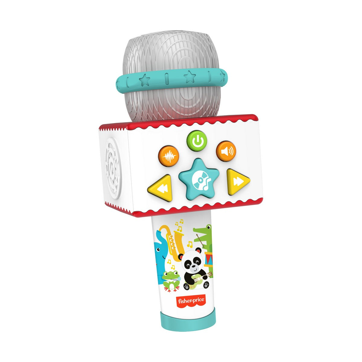 Microfon Karaoke Fisher Price Fisher Price animale - Jucarii si jocuri, Instrumente muzicale pentru copii
