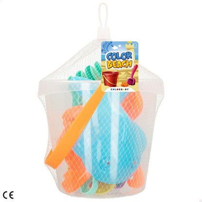 Set de jucării de plajă Colorbaby Ø 18 cm (24 Unități) - Jucarii si jocuri, În aer liber și sport