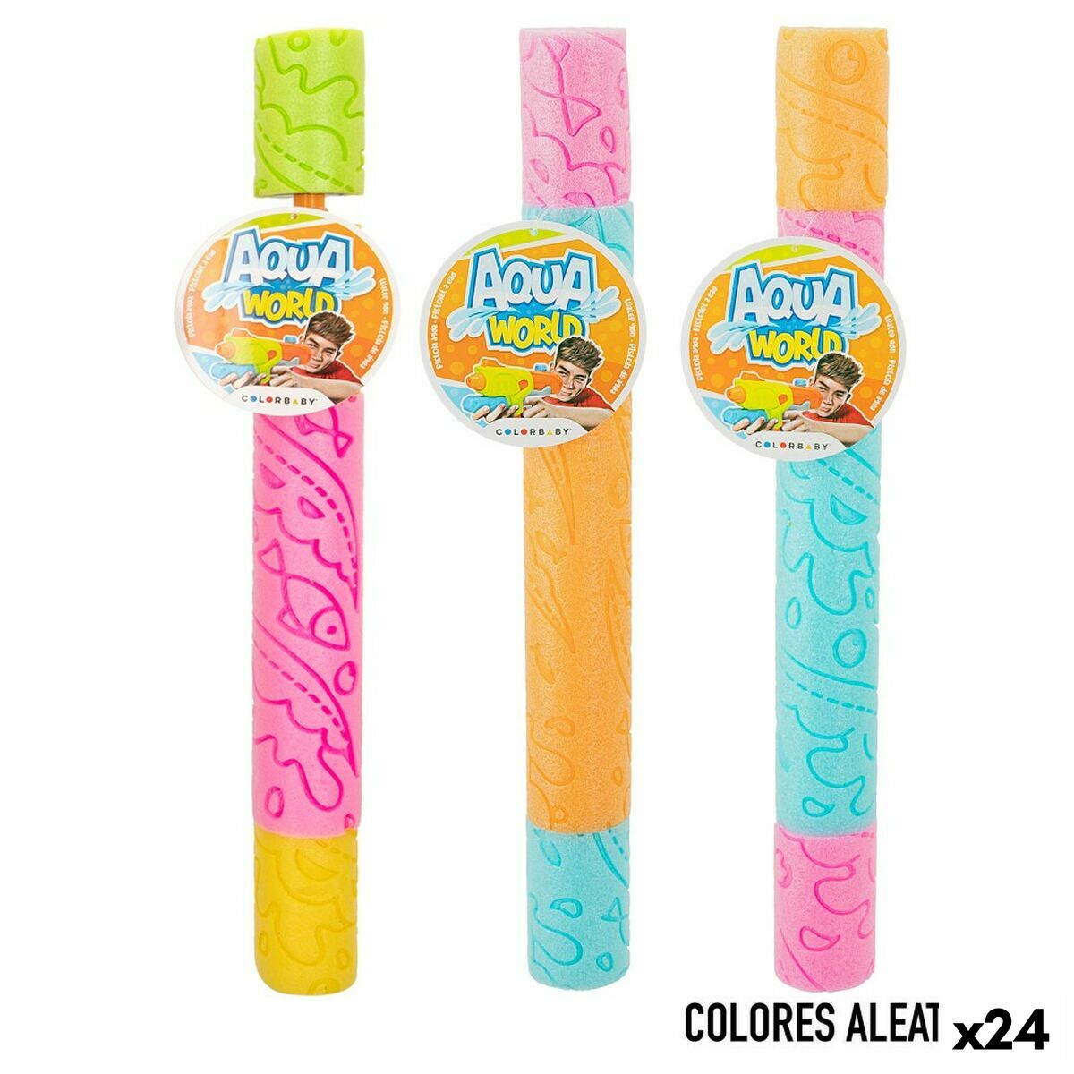 Pistol de apă Colorbaby 46 x 5 x 5 cm (24 Unități) - Jucarii si jocuri, În aer liber și sport