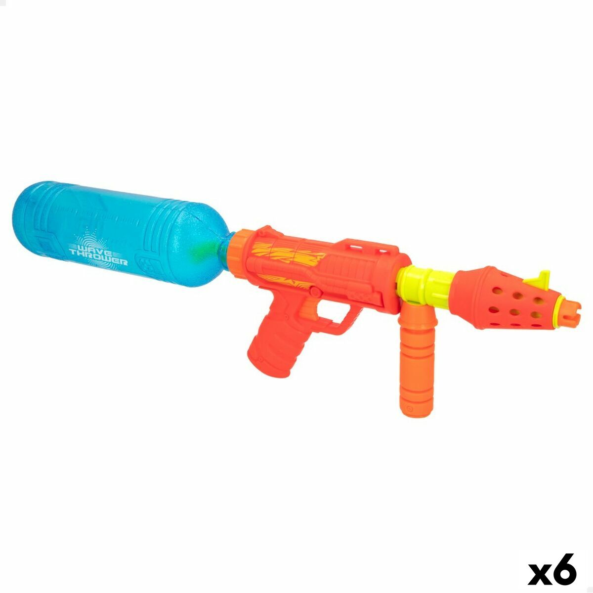 Pistol cu Apă Wave Thrower Blaster 50 x 14 x 7 cm (6 Unități) - Jucarii si jocuri, În aer liber și sport