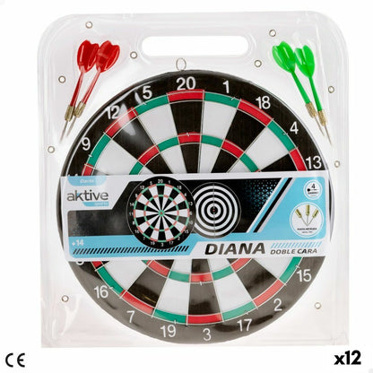 darts Aktive 29 x 29 x 1,5 cm (12 Unități) - Sport și în aer liber, Darts și ținte