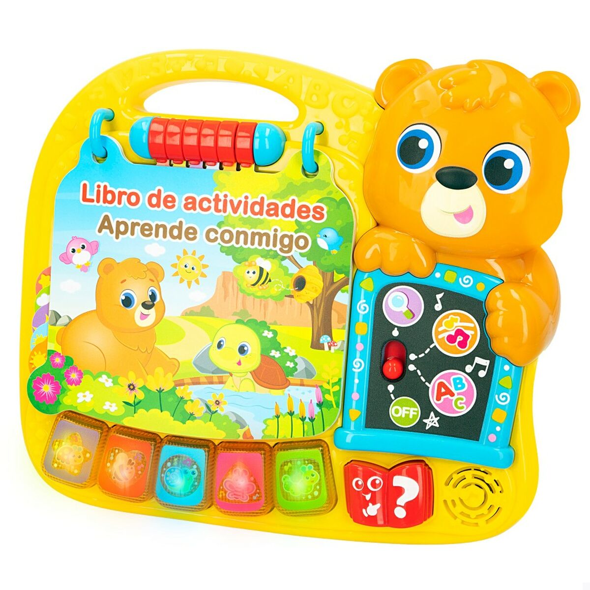 Cartea interactivă pentru copii Winfun 26,5 x 4,5 x 23,5 cm ES (4 Unități) - Bebelus, Jucăriile copilăriei timpurii
