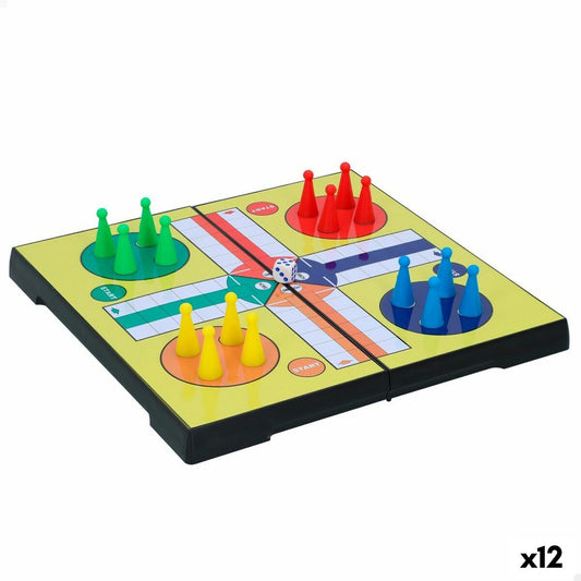 Parchis Colorbaby 20 x 2 x 20 cm (18 Piese) (12 Unități) Magnetic Călătorii - Jucarii si jocuri, Jocuri și accesorii