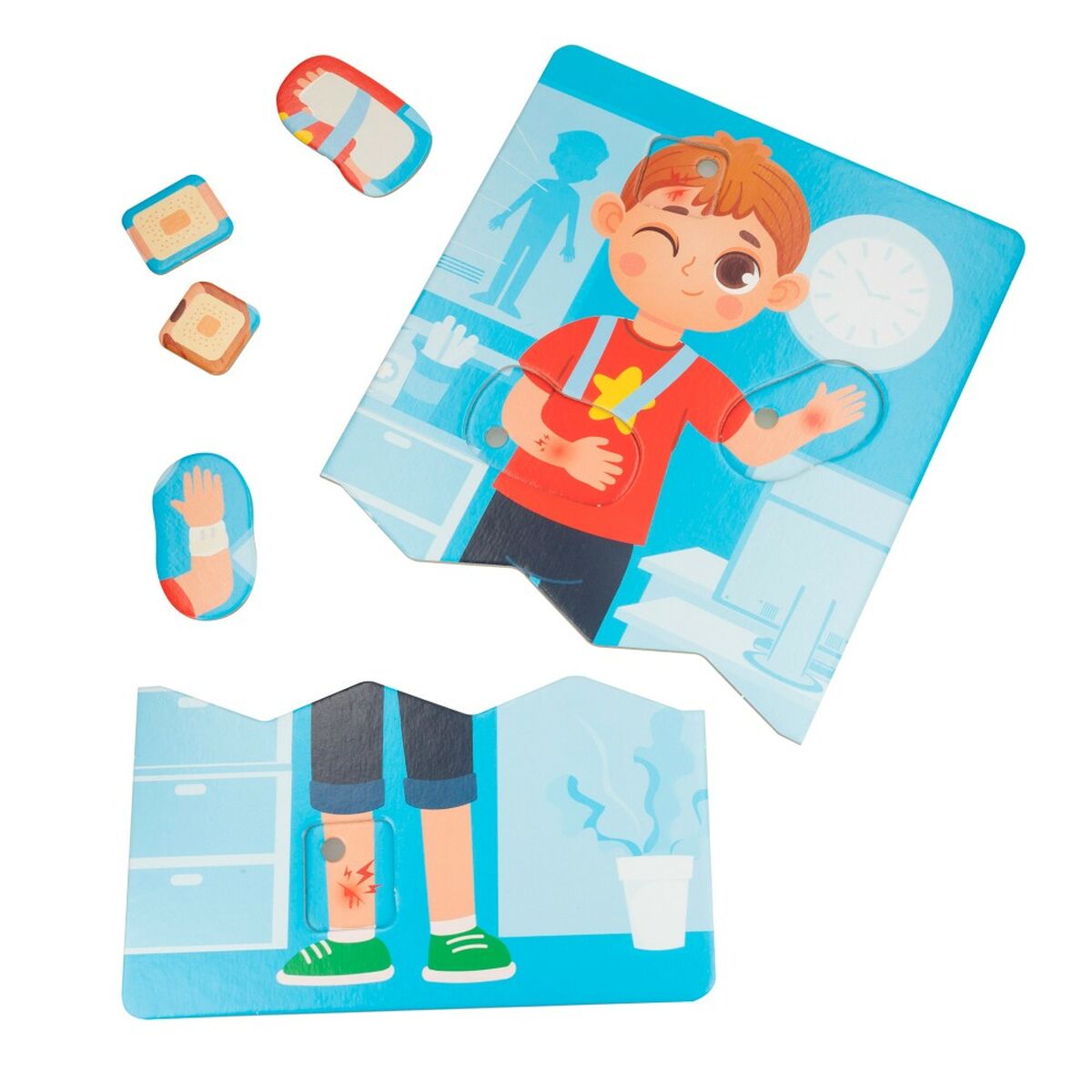 Joc Educativ Lisciani Baby Doctor 22,5 x 0,5 x 47,5 cm (6 Unități) - Jucarii si jocuri, Jocuri și accesorii