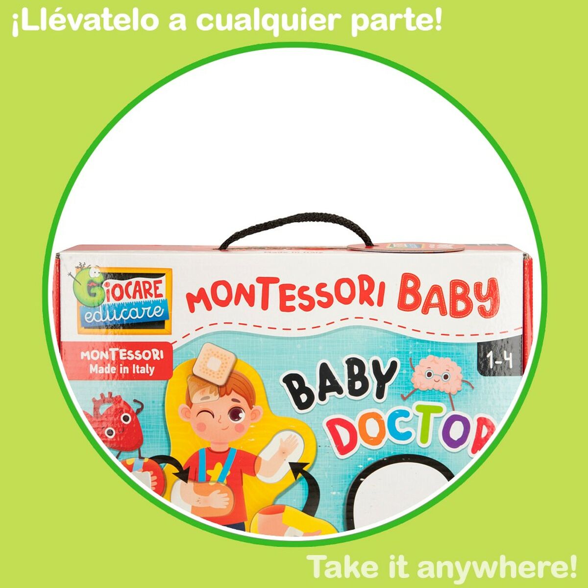 Joc Educativ Lisciani Baby Doctor 22,5 x 0,5 x 47,5 cm (6 Unități) - Jucarii si jocuri, Jocuri și accesorii