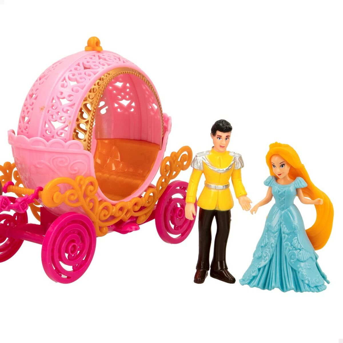 Playset Colorbaby Isabella 6 Unități 28,5 x 14,5 x 7 cm Trăsură - Jucarii si jocuri, Păpuși și figurine