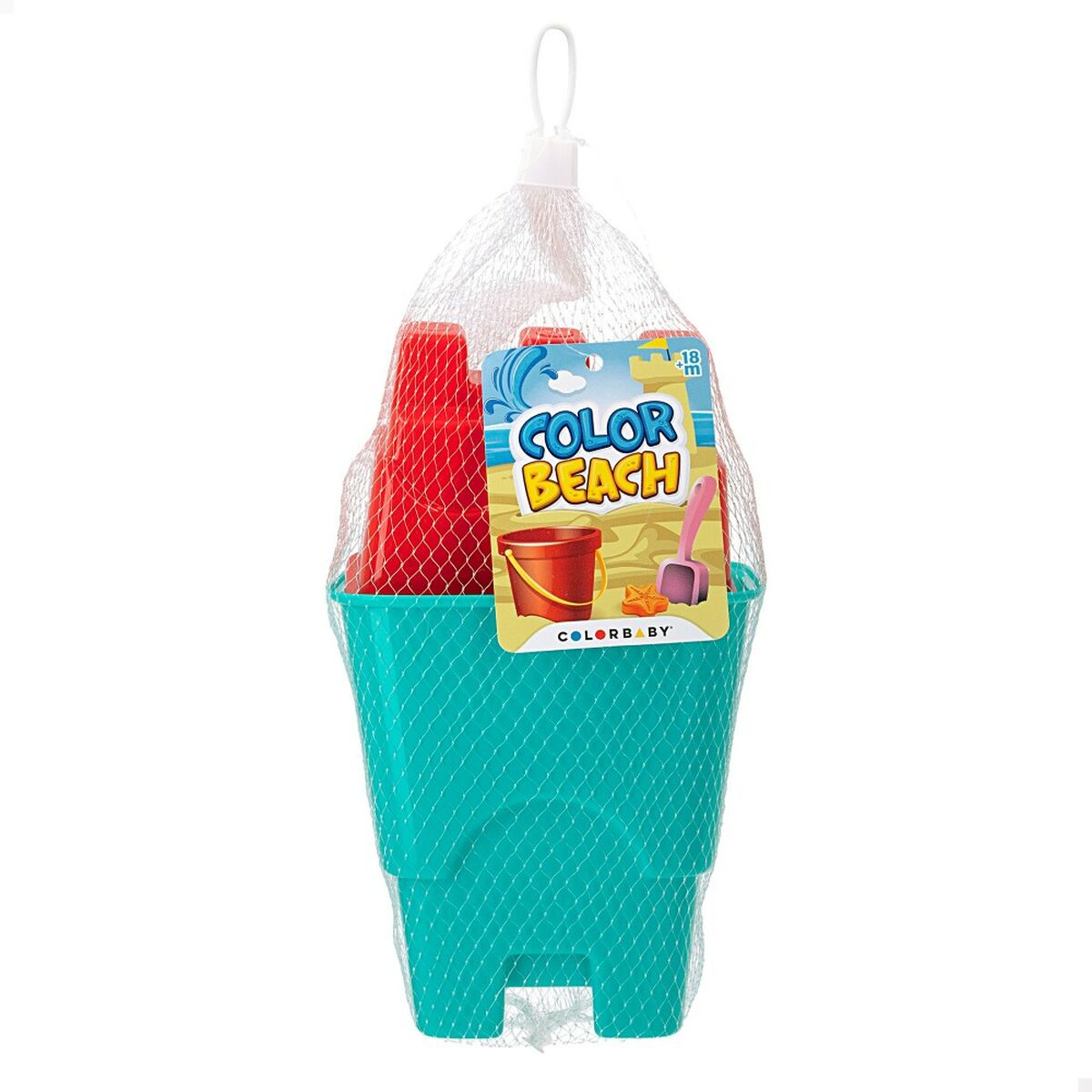 Set de jucării de plajă Colorbaby 3 Piese (24 Unități) - Jucarii si jocuri, În aer liber și sport