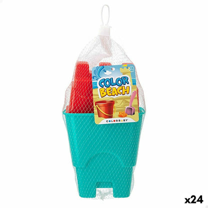 Set de jucării de plajă Colorbaby 3 Piese (24 Unități) - Jucarii si jocuri, În aer liber și sport