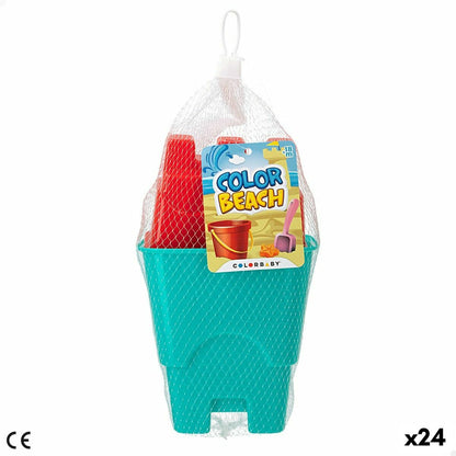 Set de jucării de plajă Colorbaby 3 Piese (24 Unități) - Jucarii si jocuri, În aer liber și sport
