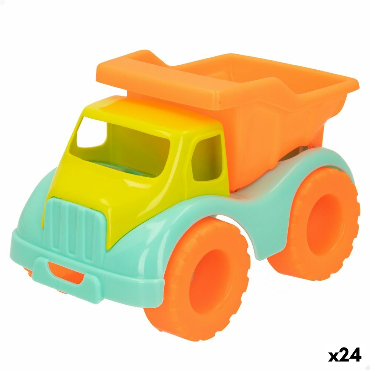 Autobasculantă Colorbaby 18 cm Plajă Plastic (24 Unități) - Jucarii si jocuri, În aer liber și sport