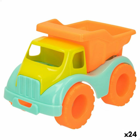Autobasculantă Colorbaby 18 cm Plajă Plastic (24 Unități) - Jucarii si jocuri, În aer liber și sport