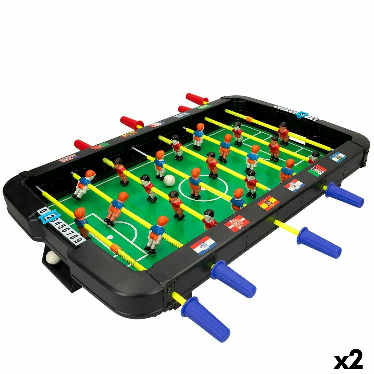 Masă de Fotbal Colorbaby 45 x 8 x 55 cm (2 Unități) - Jucarii si jocuri, Jocuri și accesorii