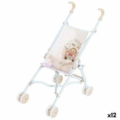 Scaun pentru Păpuși Colorbaby Safari 27 x 56 x 53 cm Pliabil 12 Unități - Jucarii si jocuri, Păpuși și accesorii