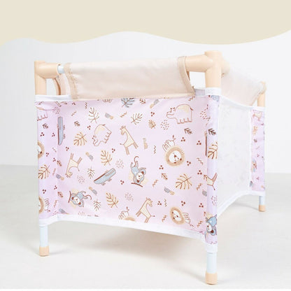 Pătuț pentru Păpuși Colorbaby Safari 29 x 50 x 30 cm 4 Unități - Jucarii si jocuri, Păpuși și accesorii