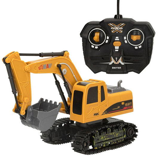 Excavator cu raidotelecomandă Speed & Go 1:24 4 Unități - Jucarii si jocuri, Vehicule