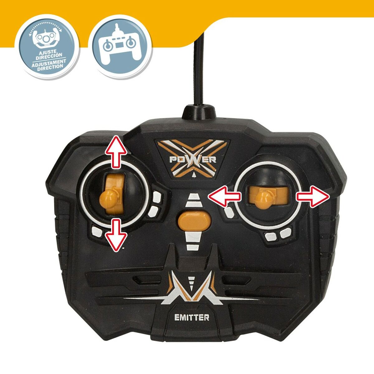 Excavator cu raidotelecomandă Speed & Go 1:24 4 Unități - Jucarii si jocuri, Vehicule