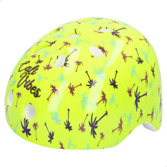 Cască de Ciclism pentru Copii Colorbaby Neon Cali Vibes Galben (4 Unități) - Sport și în aer liber, Ciclism