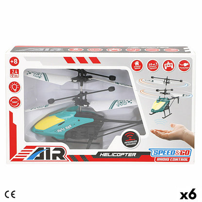 Elicopter Controlat de Radio Colorbaby (6 Unități) - Jucarii si jocuri, Vehicule
