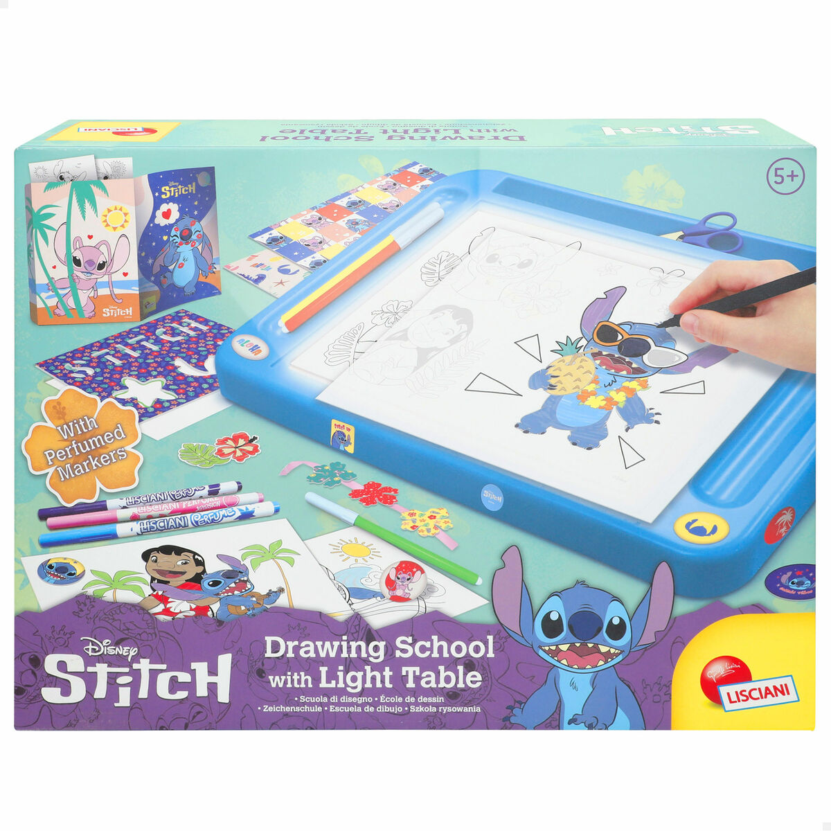 Set pentru desen Stitch (6 Unități) - Birou și papetărie, Arte și Meserii
