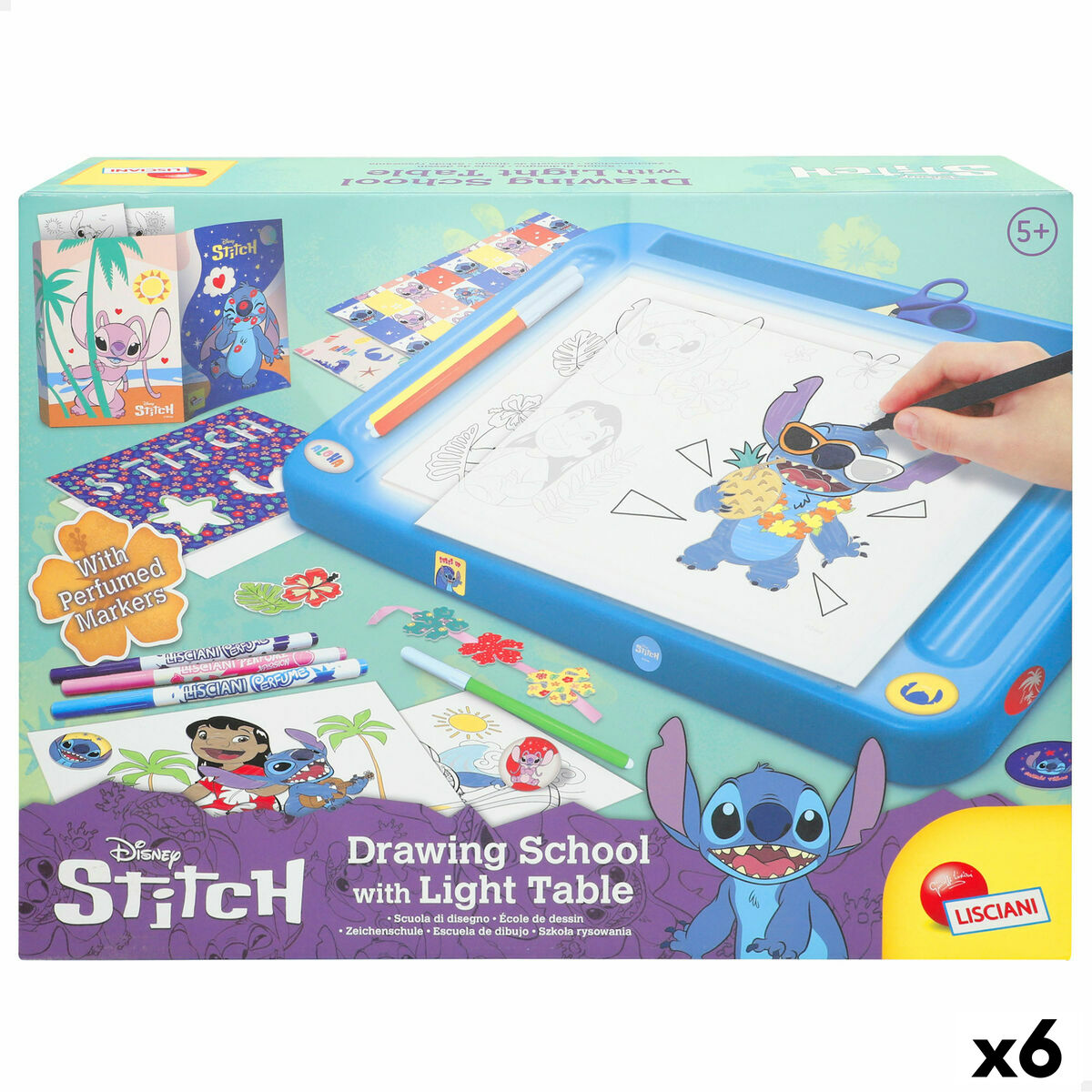 Set pentru desen Stitch (6 Unități) - Birou și papetărie, Arte și Meserii
