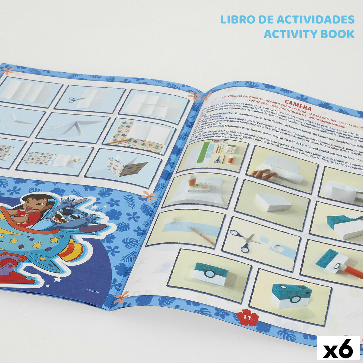 Set pentru desen Stitch (6 Unități) - Birou și papetărie, Arte și Meserii