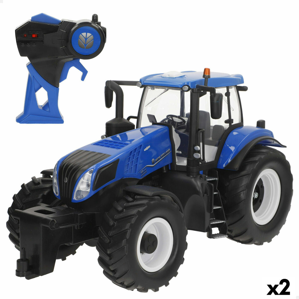 Mașină Radio Control New Holland 37 x 21 x 18 cm (2 Unități) - Jucarii si jocuri, Vehicule