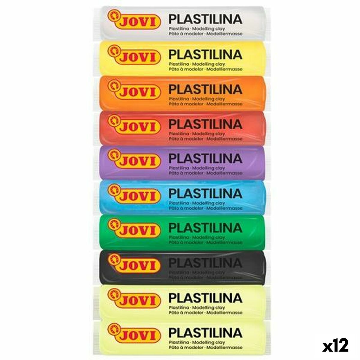 Plastilină Jovi Multicolor 10 Piese 12 Piese - Jucarii si jocuri, Activități creative