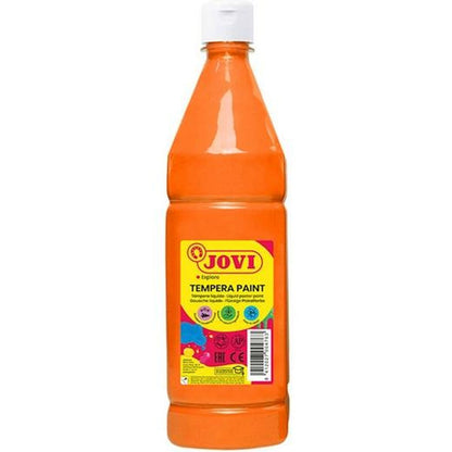 Tempera Jovi Portocaliu 1 L (6 Unități) - Birou și papetărie, Arte și Meserii