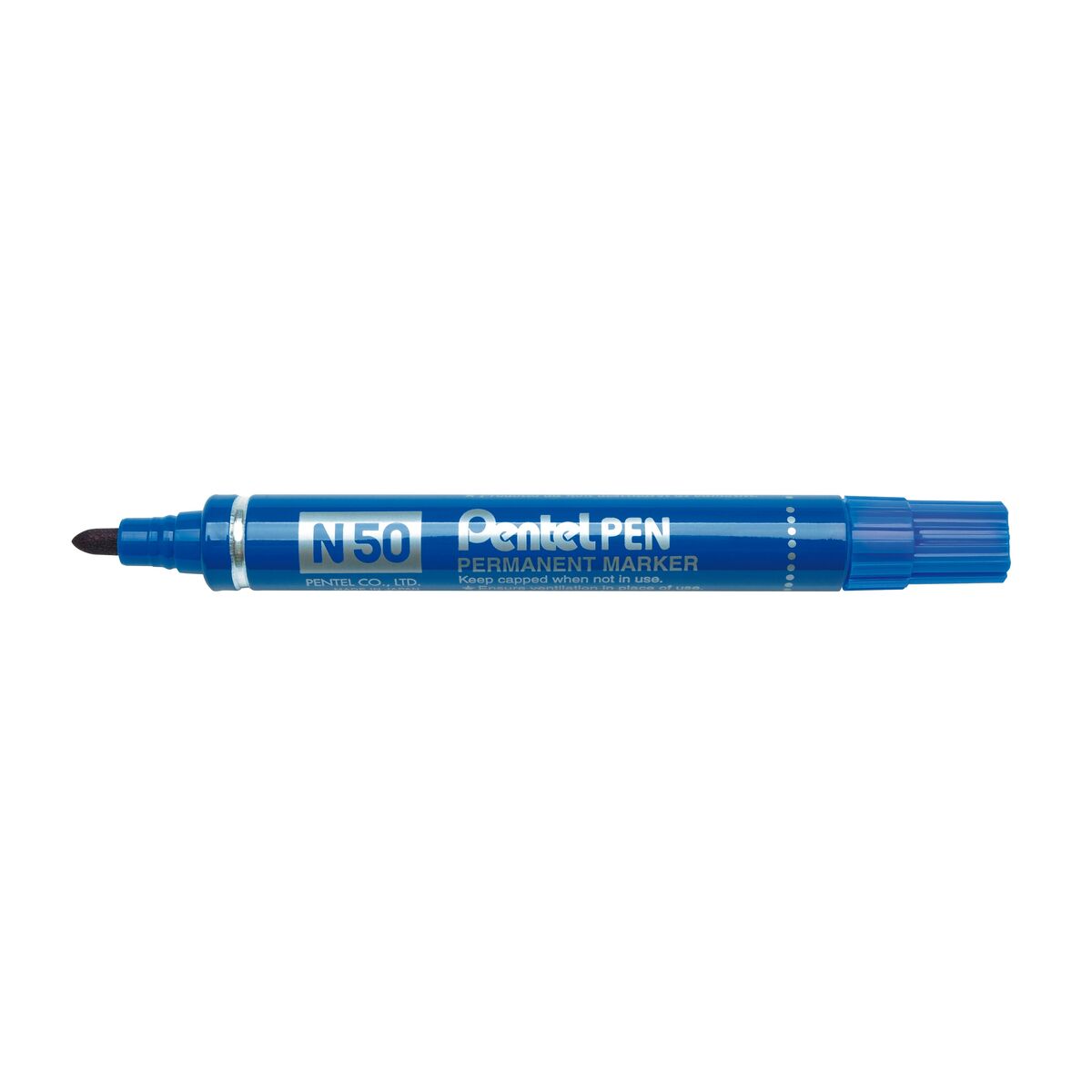 Marker permanent Pentel N50-BE Albastru 12 Piese - Birou și papetărie, Pixuri, creioane și articole de scris