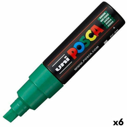 Cariocă POSCA PC-8K Verde (6 Unități) - Birou și papetărie, Pixuri, creioane și articole de scris