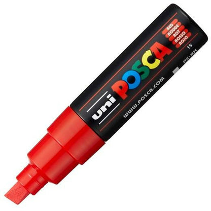 Cariocă POSCA PC-8K Roșu (6 Unități) - Birou și papetărie, Pixuri, creioane și articole de scris