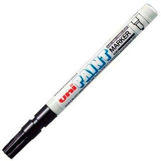 Marker permanent Uni-Ball Paint PX-21L Negru 12 Piese - Birou și papetărie, Pixuri, creioane și articole de scris