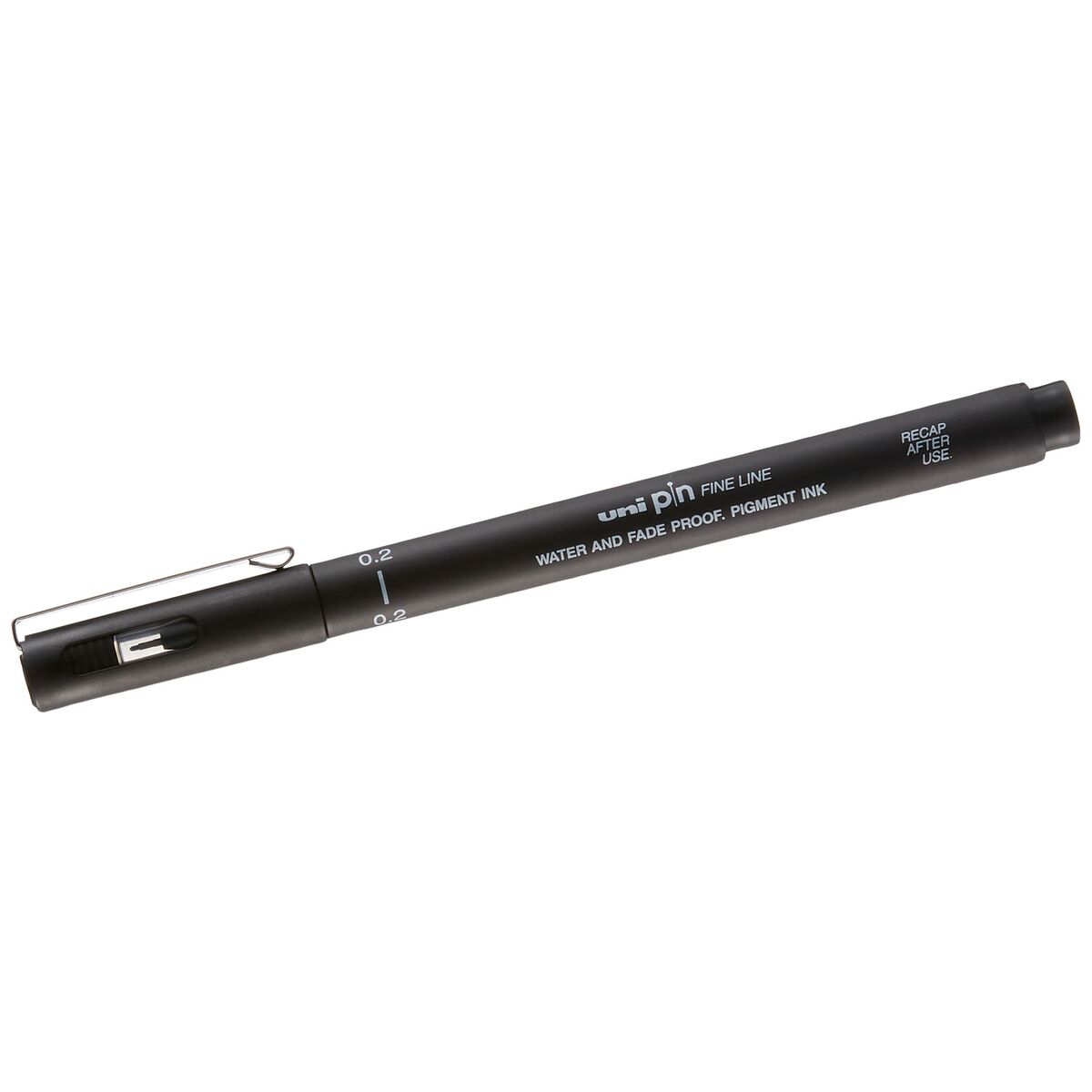 Marker permanent Uni-Ball PIN02-200(S) Negru 12 Piese - Birou și papetărie, Pixuri, creioane și articole de scris