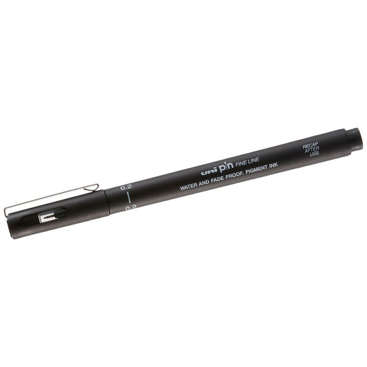 Marker permanent Uni-Ball PIN02-200(S) Negru 12 Piese - Birou și papetărie, Pixuri, creioane și articole de scris