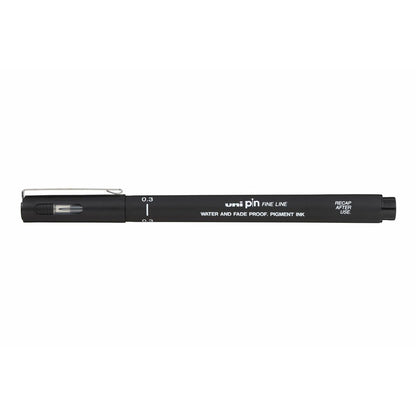 Marker permanent Uni-Ball PIN03-200(S) Negru 12 Piese - Birou și papetărie, Pixuri, creioane și articole de scris