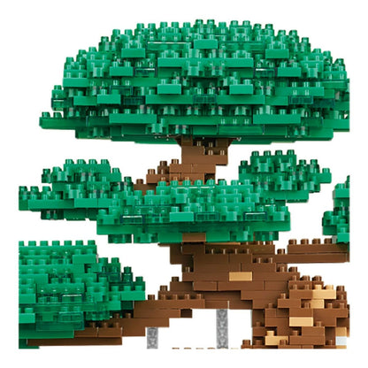 Set de Construcție Nanoblock Bonsai Pine Deluxe Edition NB-039 - Jucarii si jocuri