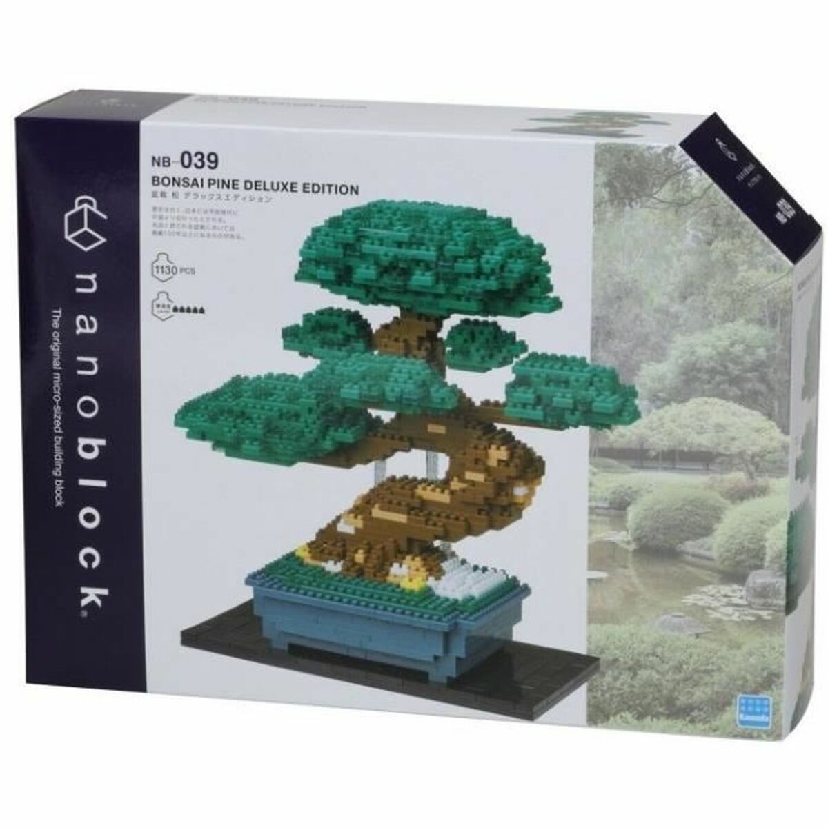 Set de Construcție Nanoblock Bonsai Pine Deluxe Edition NB-039 - Jucarii si jocuri